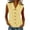 Yellow, variant on Women's Gingham Babydoll Neck Tank Top Summer Trendy Sleeveless Button Front Blouses Loose Fit Casual Daily Wear Tops Red
