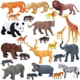 thumbnail image 1 of Set de juguetes Kimicare Jumbo Safari con figuras de animales para niños, 1 of 7