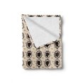 thumbnail image 2 of Vintage Woman Soft Flannel Fleece Throw Blanket, Vintage Women Silhouettes on Romantic Ornaments Old Fashioned Diva, Cozy Plush for Indoor and Outdoor Use, 70" x 90", Multicolor, by Ambesonne, 2 of 6