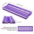thumbnail image 2 of Estante para bordar Floss Organizer Luxiv, 50 posiciones, con tarjetas, 2 of 7