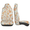 thumbnail image 4 of Fotbe Retro Floral Butterfly Pattern Automotive Seat Covers for Cars Trucks and SUVs – Car Seat Covers for Front Seats,Protective Seat Covers,Vehicle Seat Covers, Set of 2, 4 of 9