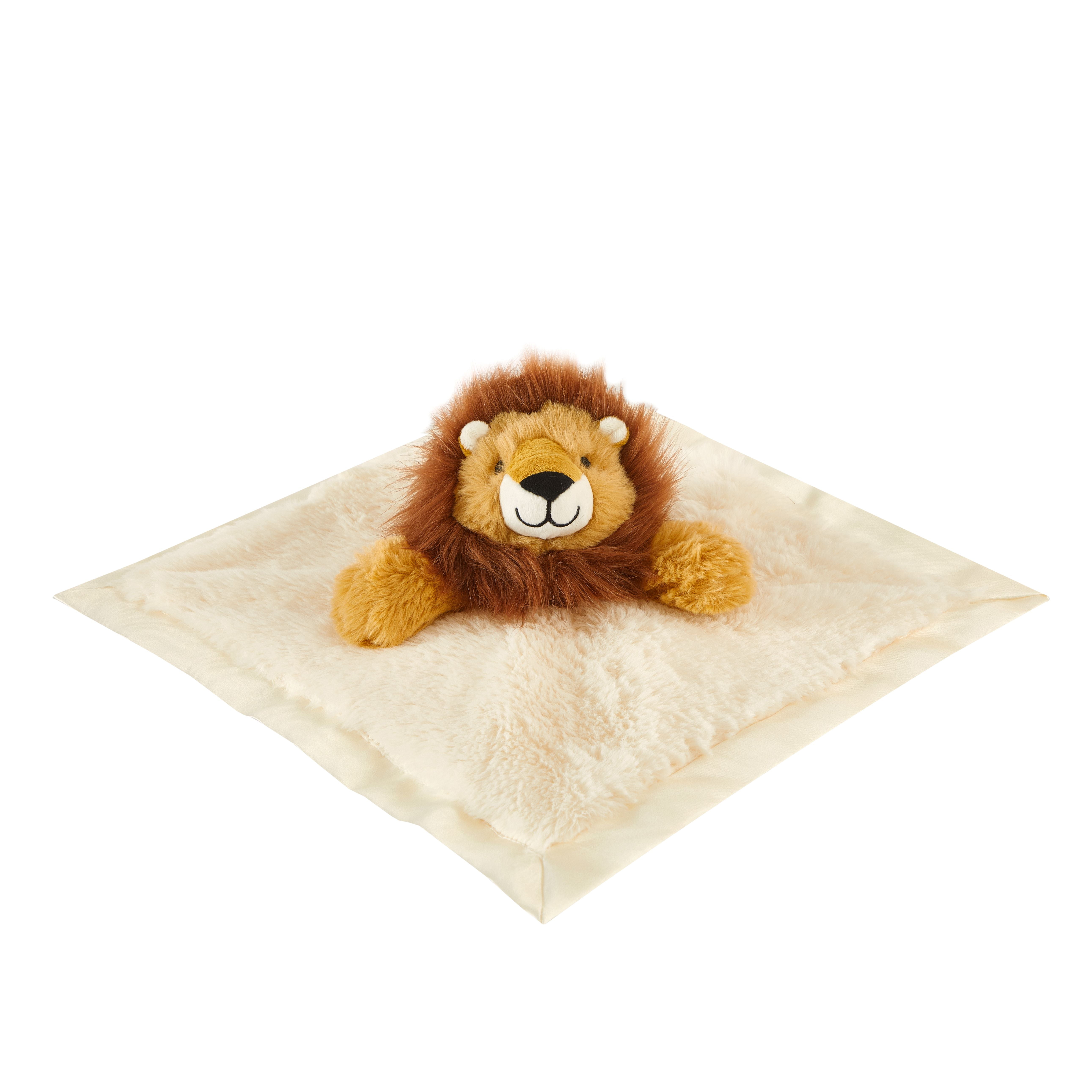 Parent's Choice Lion Lovey, Beige, 13 in x 13 in