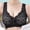 Black, variant on Ovbmpzd V Neck Everyday Underwear Bras for Women No Underwire Embroidery Beige Supportive Bras Sleep Comfy Wirefree Bras Plus Size,L