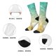 thumbnail image 5 of Balery Starfish And Seashell On The Beach Calcetas Largas con Estampado para Hombre y Mujer – Suaves y Transpirables, Talla Única (US 5-11), 5 of 6