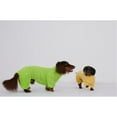 thumbnail image 4 of UOSIA Dachshund Dog Fleece Jumpsuit Turtleneck Sweater, Suitable for Dachshunds, Winter Dog Pajamas, 4 of 6