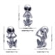 thumbnail image 5 of Figuras Extravagantes: Decoración de Resina Divertida para el Hogar, el Escritorio y el Jardín., 5 of 5