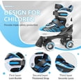 thumbnail image 2 of Patines ECOO para niñas y niños de 4 a 12 años con ruedas iluminadas, 2 of 6