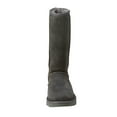 thumbnail image 2 of Ugg Bottes Classiques en Cuir Gris Mi-Veau pour Femmes - 10M, 2 of 3