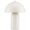 thumbnail image 1 of Bouclair Lampe Champignon en Métal Blanche, 1 of 8