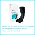 thumbnail image 2 of McKesson Dorsal Night Splint Foot Brace, Low Profile Brace for Left or Right Foot - Size Large/XL, 1 Ct, 2 of 11