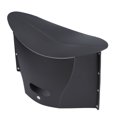 thumbnail image 2 of XYCCA Portable Collapsible Plastic Storage Chair Folding Slacker Chair Folding Stool(Black)-082603, 2 of 5