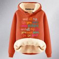 thumbnail image 4 of WILLBEST Sudadera para Mujer, Estilo Jersey Navideño de Manga Larga con Capucha y Estampado de Letras XX-Grande, 4 of 4