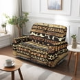 thumbnail image 4 of Xixirimido Recliner Loveseat Cover Non-Slip Reclining Couch Covers for 2 Seat, Recliner Sofa Cover Furniture Protector with Pockets for Kids, Pets, Leopard Cowhide Aztec Tribe, 4 of 8