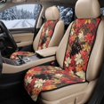 thumbnail image 2 of Eheartsgir Black Cat Maple Leaf Car Front Seat Covers for Pet, Breathable Non-Slip Car Seat Covers for SUV, Polyester Vehicle Seat Protector, 2 of 7