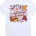 thumbnail image 3 of Star Wars - Valentine Logo Scribbly - Toddler And Youth Short Sleeve Graphic T-Shirt, 3 of 5