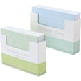 thumbnail image 1 of Shisuyan 300 Pcs Cartes d'Index Doublées Boîte de Cartes d'Index Colorées Cartes Flash Colorées Cartes de Note Vierges, 1 of 8