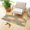 thumbnail image 2 of Coolnut Cartoon Daisy Kitchen Mat Soft and Absorbent Bath Mats for Bathroom Non Slip Quick Dry Shaggy Bath Carpet for Kitchen Bathroom Shower, 39"x20", 2 of 6