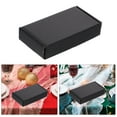 thumbnail image 5 of ROMANSENTIAL 15Pcs Black Storage Boxes for Mailing and Shipping 16X8X3in, 5 of 8