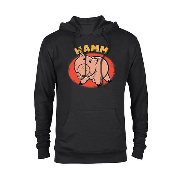 Disney Pixar Toy Story 4 Hamm T-Shirt - Pullover Hoodie for Adults - Customized-Black