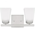 thumbnail image 2 of Capital Lighting 114421PN-334 Baxley 2 Light 13" Wide Bathroom Vanity Light - Nickel, 2 of 2
