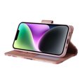 thumbnail image 3 of Compatible with iPhone 14 Premium Vintage PU Leather Magnetic Closure Case with Strap Flip Cover, 3 of 5