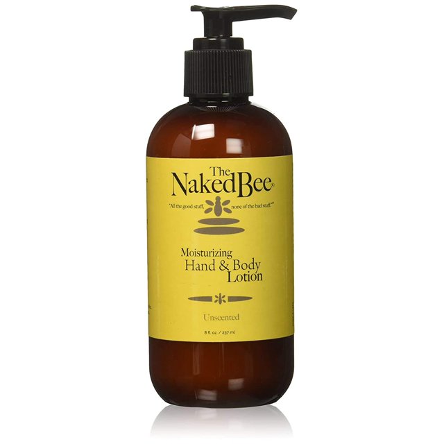 The Naked Bee Loción corporal nutritiva para todo tipo de piel (8 onzas líquidas) Loción reponedora de humedad para piel seca sin perfume - Cuidado de la piel para el cuerpo