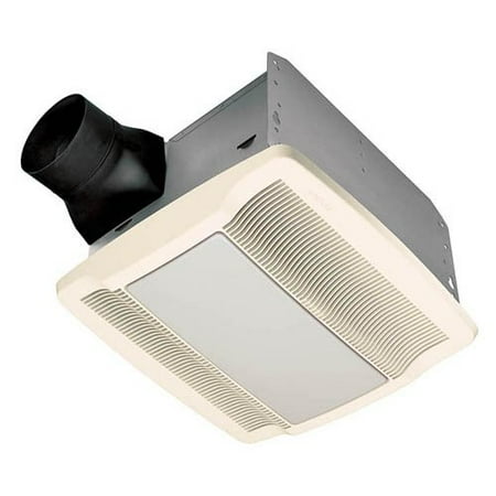 Broan-Nutone QTXE110SFLT Ultra Silent Humidity Sensing Bathroom Fan / Light / Night-Light - ENERGY STAR