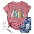 thumbnail image 1 of WEAIXIMIUNG T-Shirt d'Été pour Femmes Imprimé Confortable et à la Mode Haut Coloré à Manches Courtes, 1 of 2
