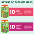 thumbnail image 5 of Fruit & veggieZ Applesauce and Puree Variety Pack, Jurassic Pear, Roarrrr Berry & Prehistoric Peach, 3.2 oz (Pack of 20), Unsweetened Snacks for Kids, BPA Free Pouches, 5 of 5