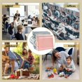 thumbnail image 3 of 30 Pack Sacs à Fermeture Éclair en Maille Double Couche Colorés, Ensembles de Blocs de Construction Rangement & Organisation 15 Pcs A4+15 Pcs A5, 3 of 6