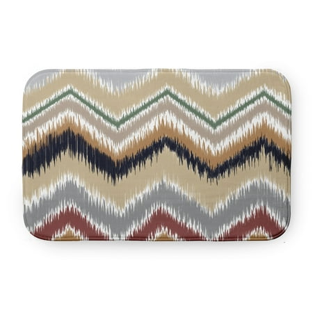 Simply Daisy Chevron Rug Pet Feeding Mat for Dogs and Cats