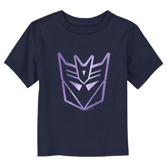 Transformers Decepticon Purple Logo Graphic T-Shirt