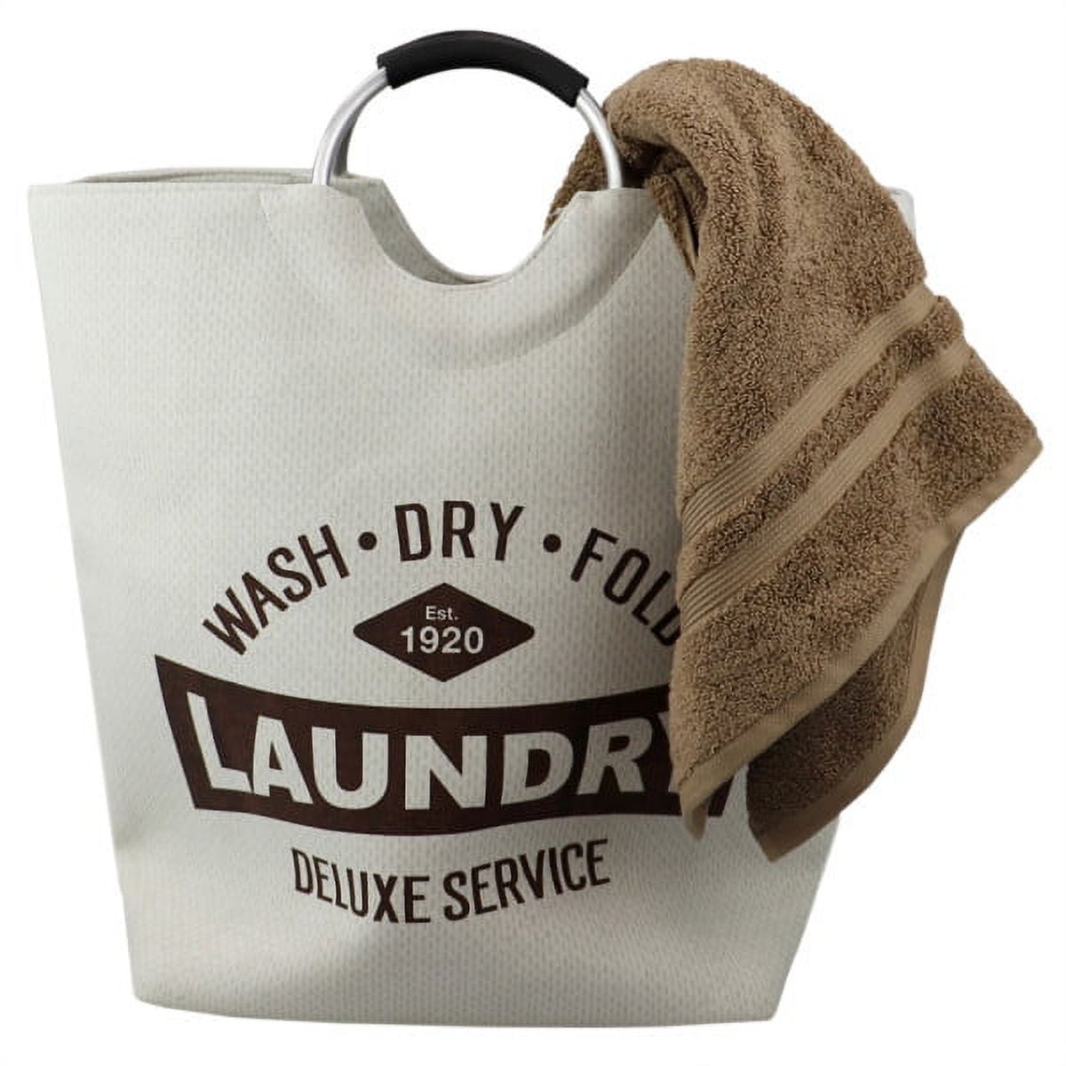 Home Basics Canvas Laundry Bag at