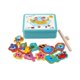 thumbnail image 1 of Juego de pesca magnética de madera para niños juguete de rompecabezas Tmvgtek Montessori de alta calidad pintura impermeable seguridad marina Aprendizaje Temprano, 1 of 7