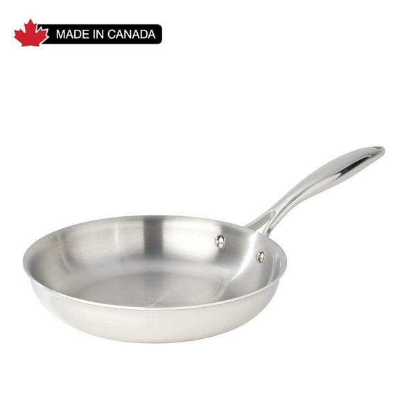 Meyer SuperSteel Tri-Ply Clad Stainless Steel 20cm/8&quot; Fry Pan, Skillet, Made in Canada