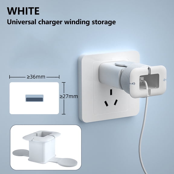 JGJJUGN 20W/18W Charger Protective Sleeve, Data Cable Organizer, Anti-Break Wire Storage, Cable Management Sleeve, Drop & Scratch Resistant, Silica Gel Material, Travel Accessory