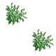 thumbnail image 1 of Monstrate Paquete de 10 ramas de hojas artificiales, ramas de plantas de simulación, ceremonia de boda, vacaciones, oficina, decoración de Verde 2Conjunto, 1 of 6