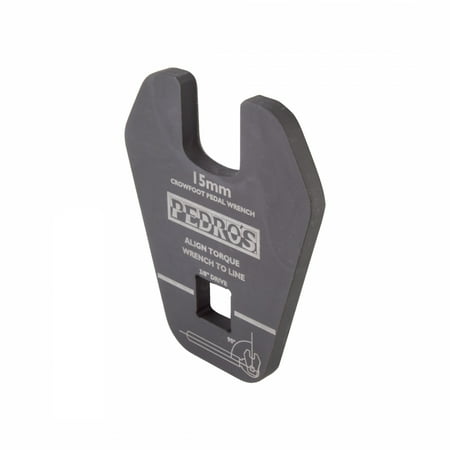 Pedros Crowfoot Pedal Wrench Crow Foot Black 3/8in Torque Wrench