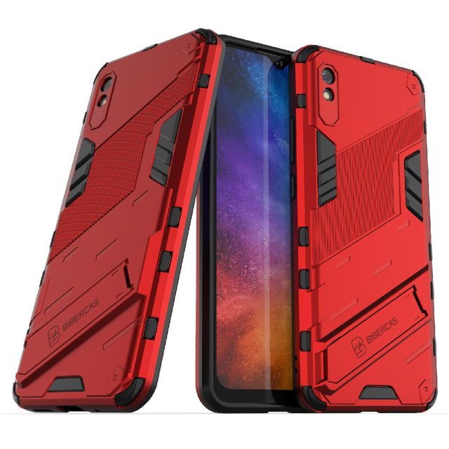 Funda para Xiaomi Redmi 9A Protección A Prueba De Golpes Con Soporte De TPU Duradero Y Práctico