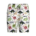 thumbnail image 6 of Daiia Dinosaur Mens Woven Stretch Pajama Short,Short Pajama Pants-X-Large, 6 of 7
