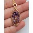thumbnail image 6 of Natural Handmade Crystal Feng Shui Necklace , Amethyst,Feng shui Necklace, 6 of 7
