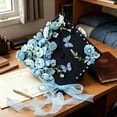 thumbnail image 4 of DIY Graduation Cap Decoration Accessory Kit, Includes Blue Faux Flowers, Alphabet for 2026 Grad Hats Decor, Graduation Party Supplies Blue, 4 of 8