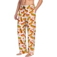 thumbnail image 6 of Sikiie Hot Dog In Heart Pajama Pants Men, PJ Bottoms, Sleep & Lounge Pants-Small, 6 of 6