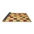 thumbnail image 2 of Ahgly Company Indoor Rectangle Checkered Brown Modern Area Rugs, 5' x 7', 2 of 4