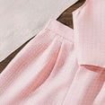 thumbnail image 7 of UngA Girls Button Down V Neck Sleeveless Tank Top and Shorts Set Cute Two Piece Summer Outfits for Kids 11-12 Years,Pink, 7 of 7