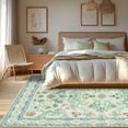thumbnail image 5 of ZENELESS Washable Large Area Rugs for Living Room, 8x10 Non-slip Carpet for Dining Room,Modern Accent Rug for Bedroom, Apricot, 5 of 11