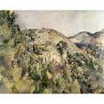 thumbnail image 3 of Cezanne, Paul 18x15 Black Modern Framed Museum Art Print Titled - La Collines Des Pauvres, 3 of 5