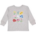 thumbnail image 3 of Inktastic Wild Flower Chart Boys or Girls Long Sleeve Toddler T-Shirt, 3 of 5