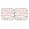 thumbnail image 7 of Naloa Baseballs 2 Piece Foldable Car Sun Shades, Car Windshield Sunshade, Front Window Sunshade for Car, Truck, SUV - Small, 7 of 7