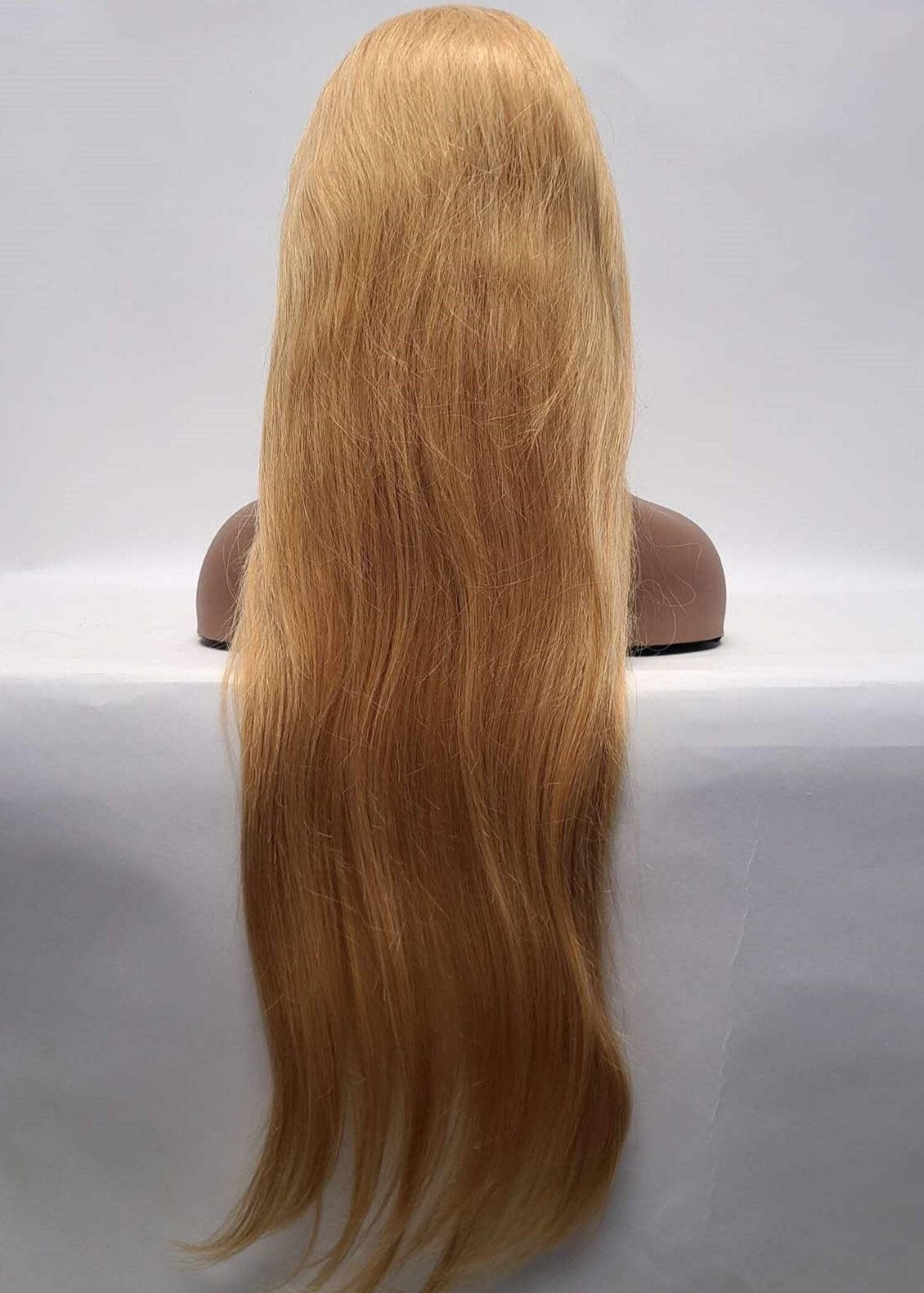 Honey Blonde "27" 15A grade Wig (100% Virgin Human Hair)